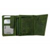 Dámská kožená peněženka Wild - zelená 7822