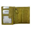 Dámská kožená peněženka Wild - žlutá 7822