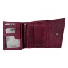 Dámská kožená peněženka Wild - vínová 7822