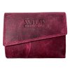 Dámská kožená peněženka Wild - vínová 7822
