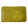 Dámská kožená peněženka Wild - žlutá 7824