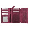 Dámská kožená peněženka Wild - vínová 7824