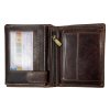 Kožená peněženka Loranzo - hnědá 782