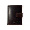 Kožená peněženka Loranzo - hnědá 792