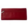 Dámská kožená peněženka Loranzo- červená 448