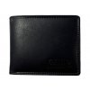 Celokožená peněženka - černá 0174