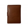 Celokožená peněženka - hnědá 0175