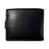 Celokožená peněženka - černá 0176
