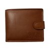 Celokožená peněženka - hnědá 0176