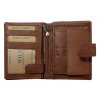 Celokožená peněženka - hnědá 0177