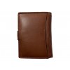 Celokožená peněženka - hnědá 0177