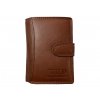 Celokožená peněženka - hnědá 0177