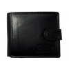Celokožená peněženka - černá 0178