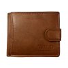 Celokožená peněženka - hnědá 0178