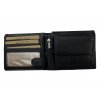 Celokožená peněženka - černá 0179
