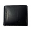 Celokožená peněženka - černá 0179