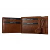 Hunters kožená peněženka - hnědá KHT301L