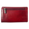 Dámská kožená peněženka - červená 3125