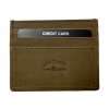 Kožená peněženka na karty - hnědá 637/2