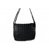 Dámská kožená kabelka Green Valley - černá 10431