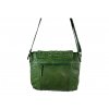Dámská kožená kabelka Green Valley - zelená 10431