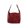 Dámská kožená kabelka Green Valley - červená 10430