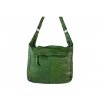Dámská kožená kabelka Green Valley - zelená 10430