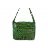 Dámská kožená kabelka Green Valley - zelená 10430