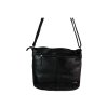 Dámská kožená kabelka Green Valley - černá 10415