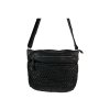 Dámská kožená kabelka Green Valley - černá 10415