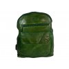 Dámský kožený batoh Green Valley - zelený 20429