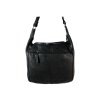 Dámská kožená kabelka Green Valley - černá 20430