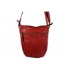 Dámská kožená kabelka Bull Burry - červená 302