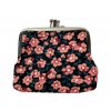 Peněženka na drobné s květinami 290/1