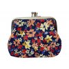 Peněženka na drobné s květinami 290/4