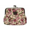 Peněženka na drobné s květinami 290/12