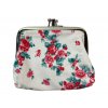Peněženka na drobné s květinami 290/14