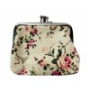 Peněženka na drobné s květinami 290/7