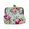 Peněženka na drobné s květinami 290/17