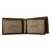 Kožená peněženka Wild - hnědá 479