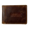 Kožená peněženka Wild - hnědá 479