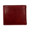 Kožená peněženka červená - motorka 104