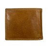 Kožená peněženka hnědá - motorka 104
