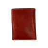 Kožená peněženka červená - kůň 106