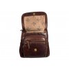 Dámský kožený batoh Hunters - hnědá 003