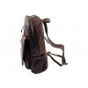 Dámský kožený batoh Hunters - hnědá 003
