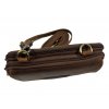Kožená taška Hunters - hnědá 009R