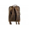Dámský kožený batoh Hunters - hnědá 002