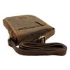 Kožená taška Hunters - hnědá 007-GHU