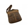 Kožená taška Hunters - hnědá 028-GHU